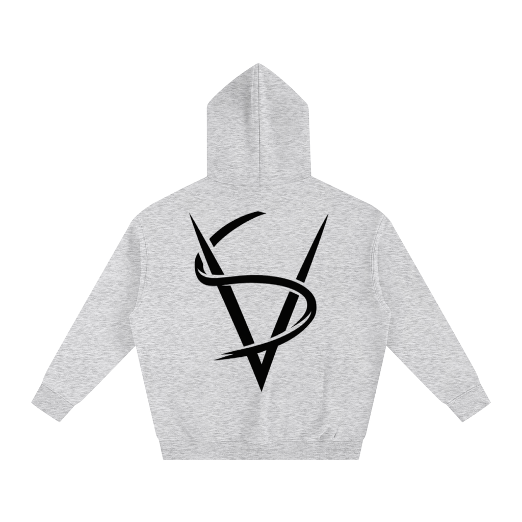 Grey Oversized ventra hoodie