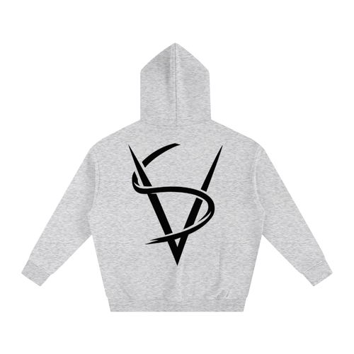 Grey Oversized ventra hoodie