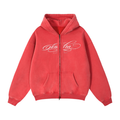 New drop red Ventra zip up