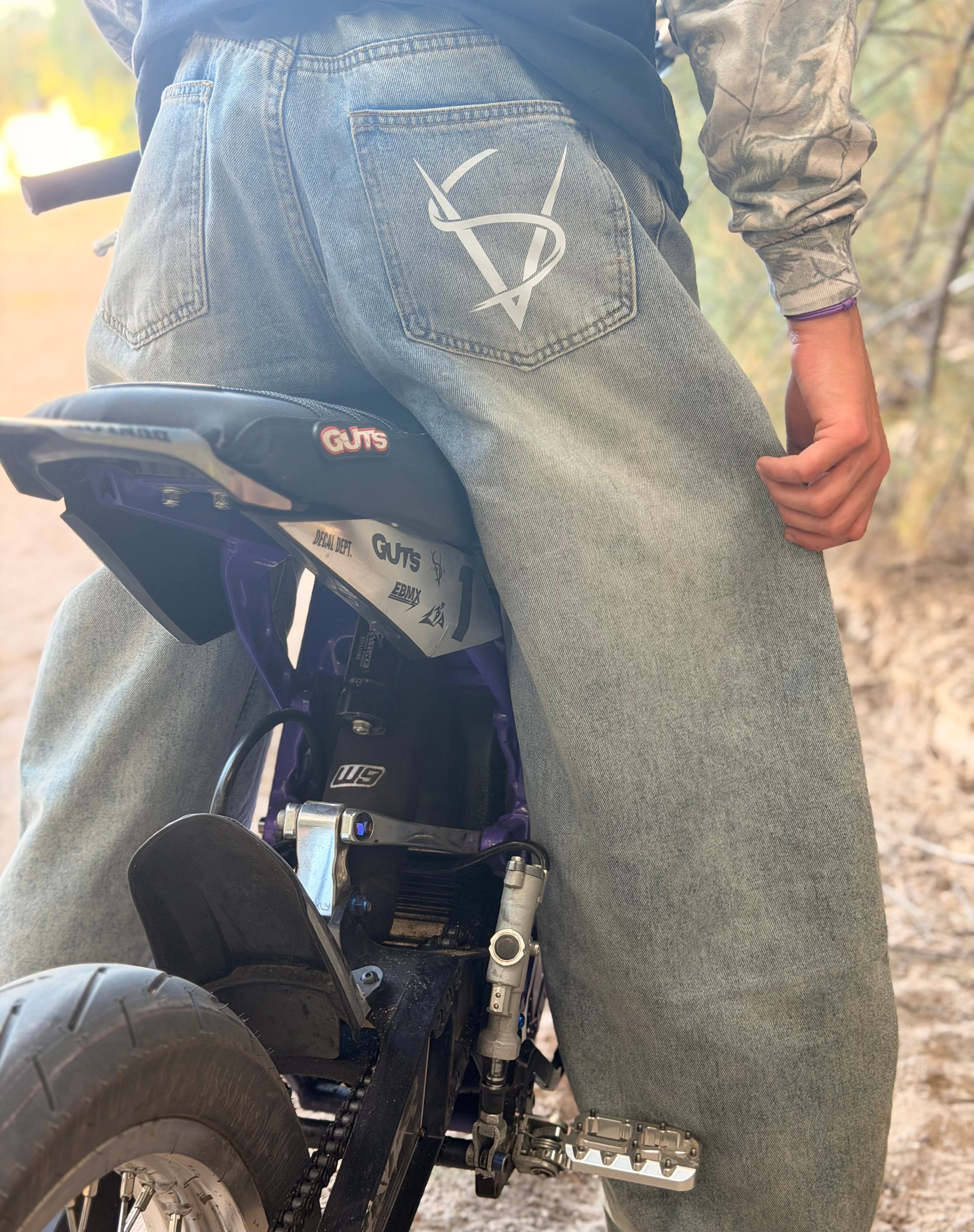 Wide leg baggy Ventra jeans