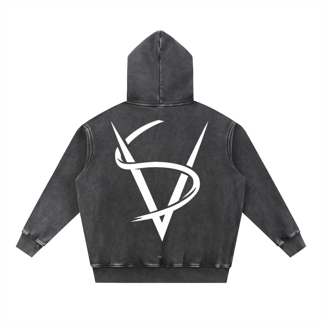New drop oversized black Ventra hoodie