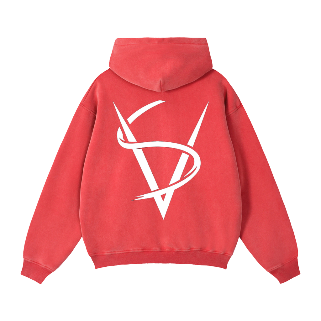 New drop red Ventra zip up