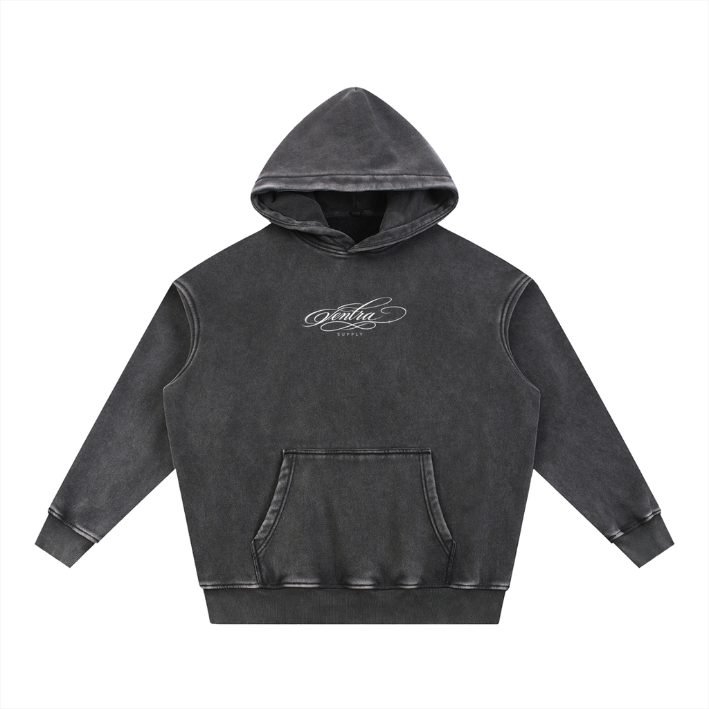 New drop oversized black Ventra hoodie